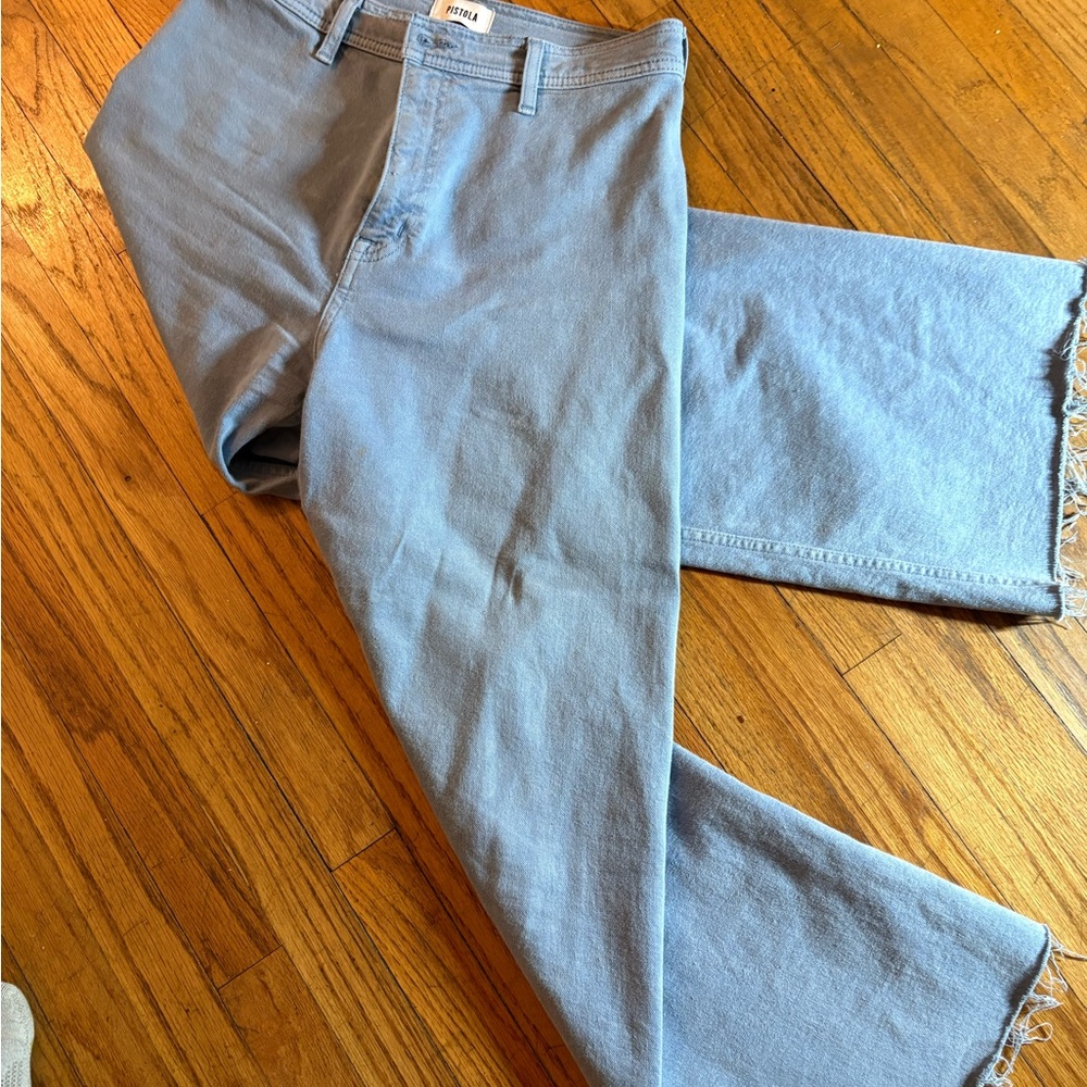 Pistola Light Blue Barrel Leg Jeans